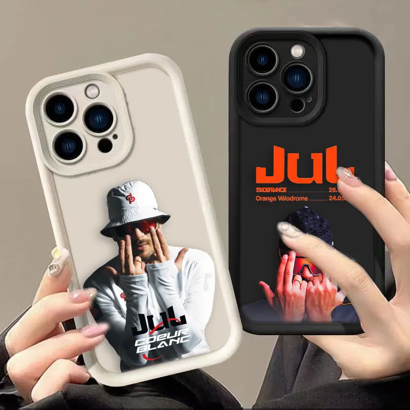 

Singer Rapper JuL Phone Case For Redmi NOTE 15 13 14 8 9 9S 10 10S 11 11S 11T 12 12S PRO PLUS TPU Case DIY Shell Capa Cover