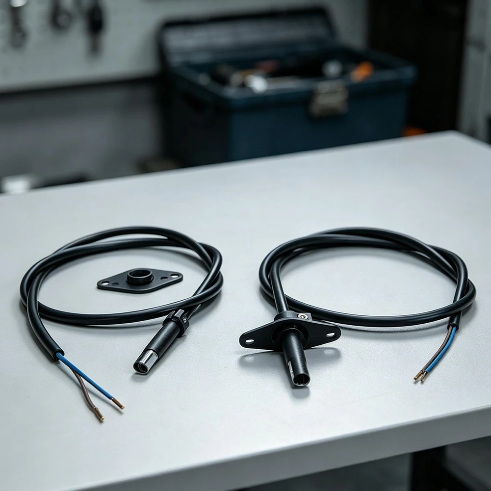 QRB1 Electric Eye Flame Detection Sensor for For fuel Oil Burners Photoresistor Based with Mounting Base for Stable Performance