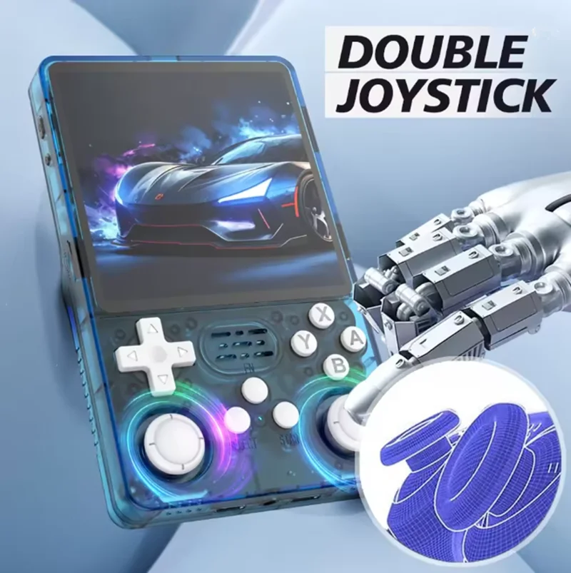 R36Plus Big Screen Linux OS Retro Spielkonsole R36S Plus 3,5 Zoll IPS Bildschirm Wifi für GBA 10+ Emulator Pocket Video Player