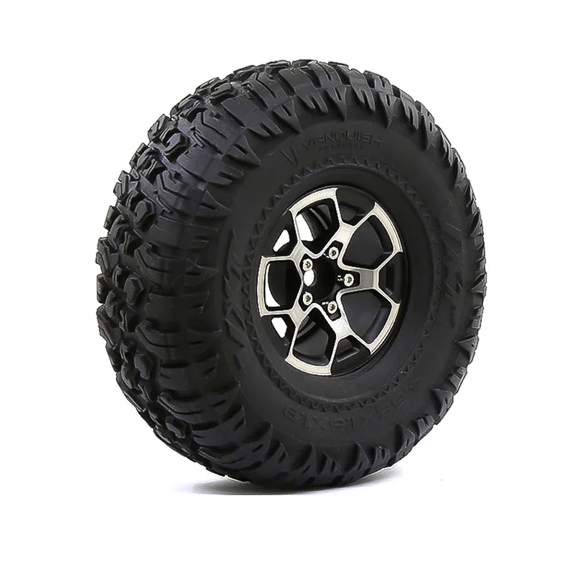 2 pièces pour SCX10 90046 TRX4 1/10 Simulation voiture d'escalade 1.9 pouces moyeu de roue convient pour 1.9 pouces pneu Skin-Y44A