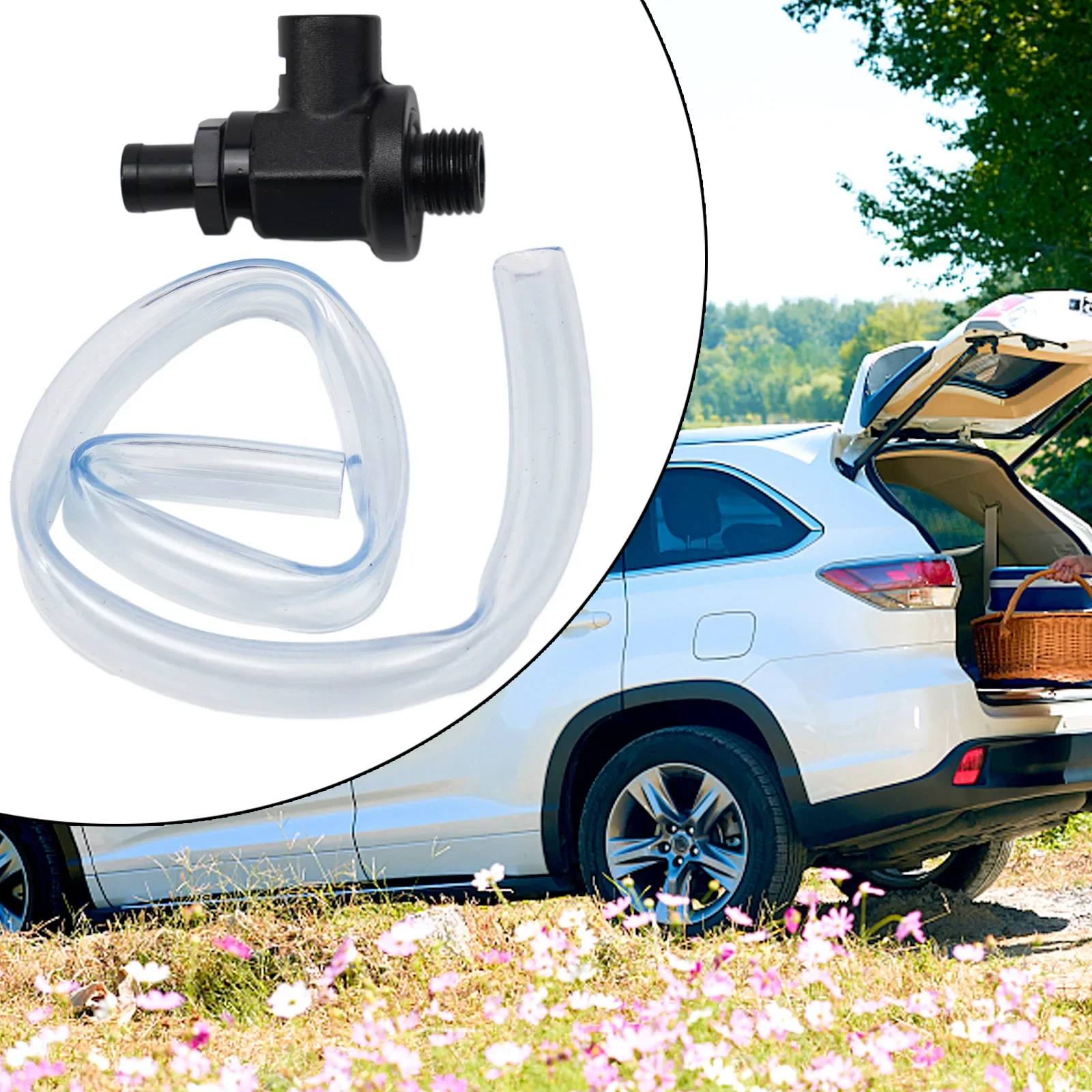 

Auto Accessoroes Engine Oil Drain Valve Aluminum Black Engine Drain Valve Prevent Burns Replacement High Quality