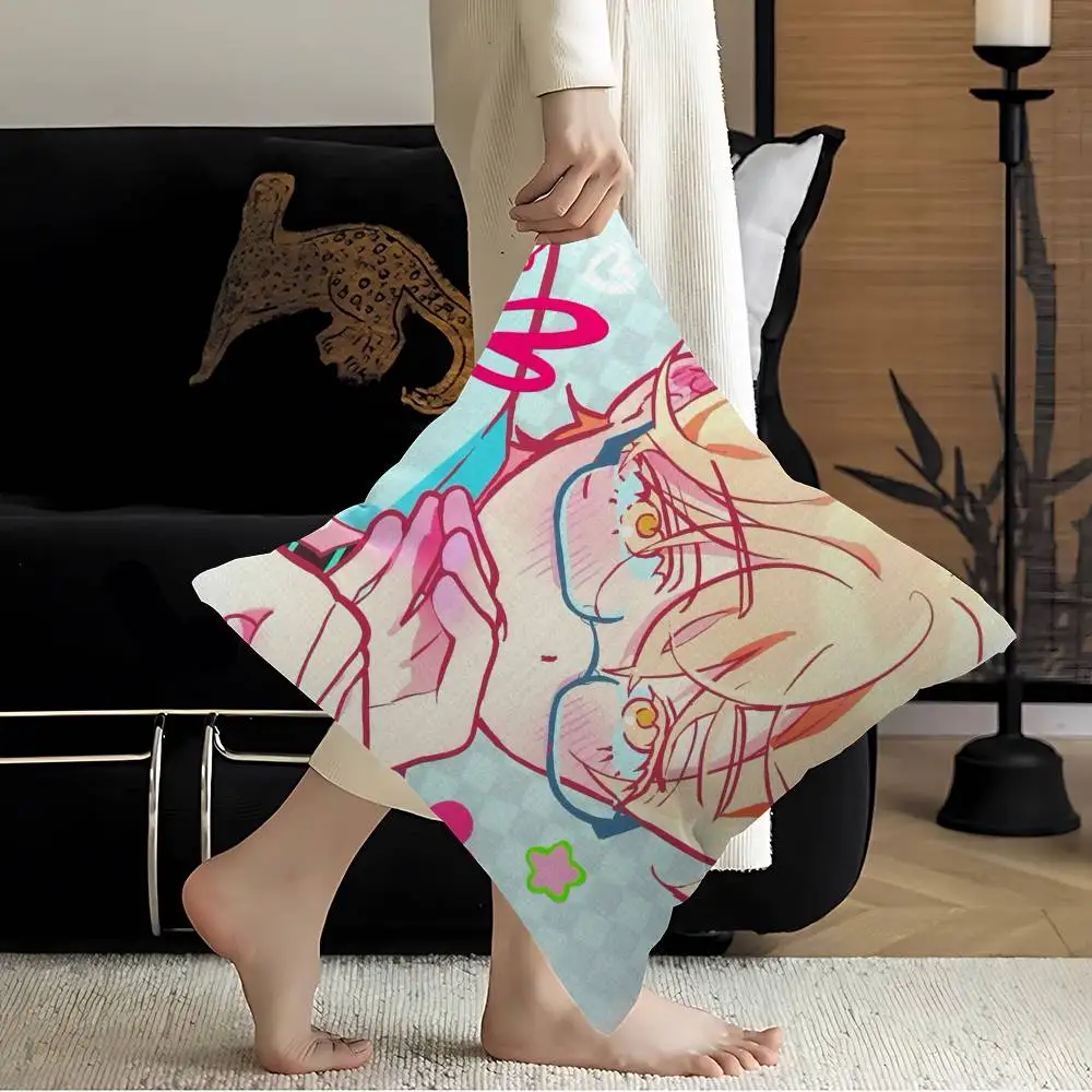 Cute Anime ALIEN STAGE Mizi Sua Ivan Maple Design Cushion Cover Happy Autumn Harvest decor Holiday Decorati Pillow Cover