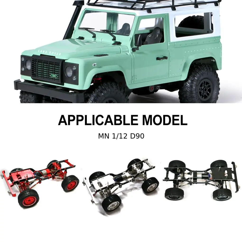 RCGOFOLLOW Car Frame RC Car Part Strong Chassis Frame For 1/12 MN D90 Crawler RC Upgrade Part RC Car Accessories