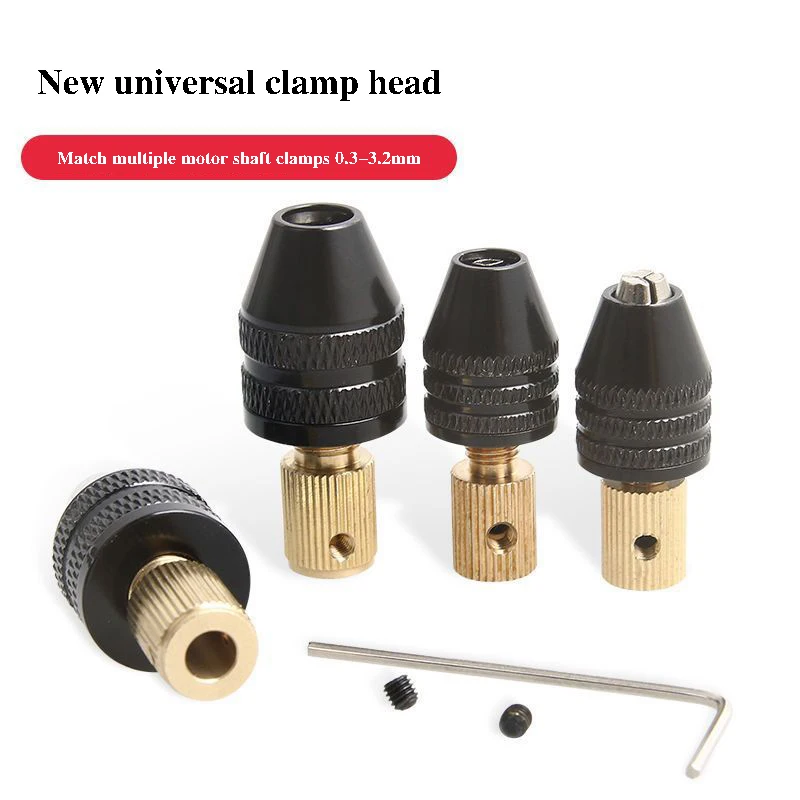 Multi purpose chuck DIY mini drill electric mill universal drill chuck 0.3-3.2mm micro drill chuck mouth