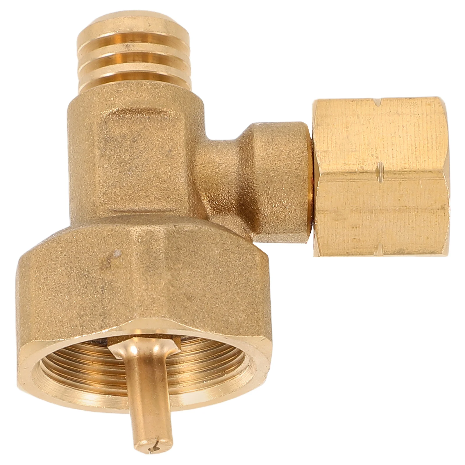 

1lb Gas Adapter Durable Propane Burner Elbow Adapter Brass for Propane Tank Camping Grill Parts Elbow 90 Degree Outdoor