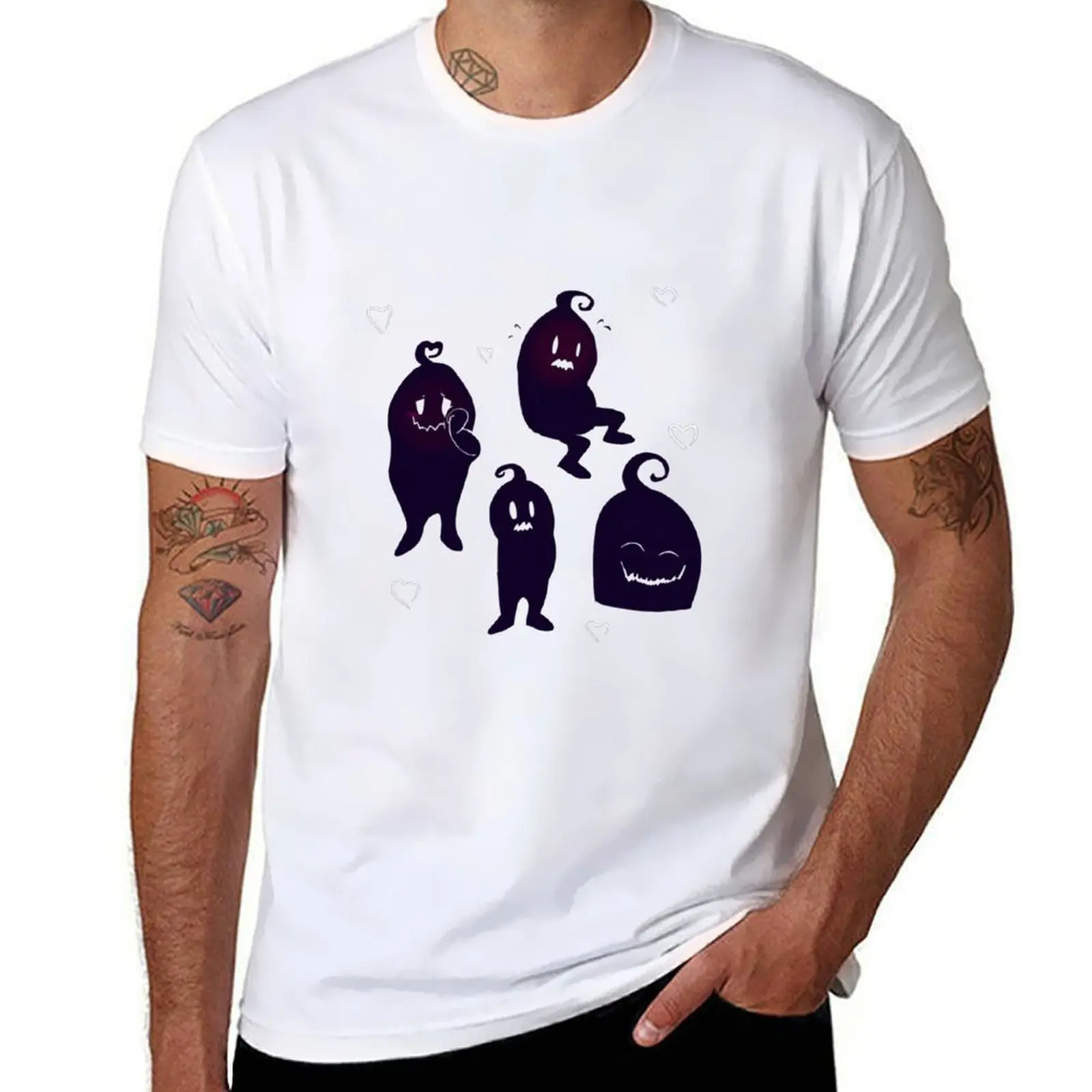 

krobus stardew valley expanded T-Shirt printed t shirts for man t shirt man casual T-Shirt