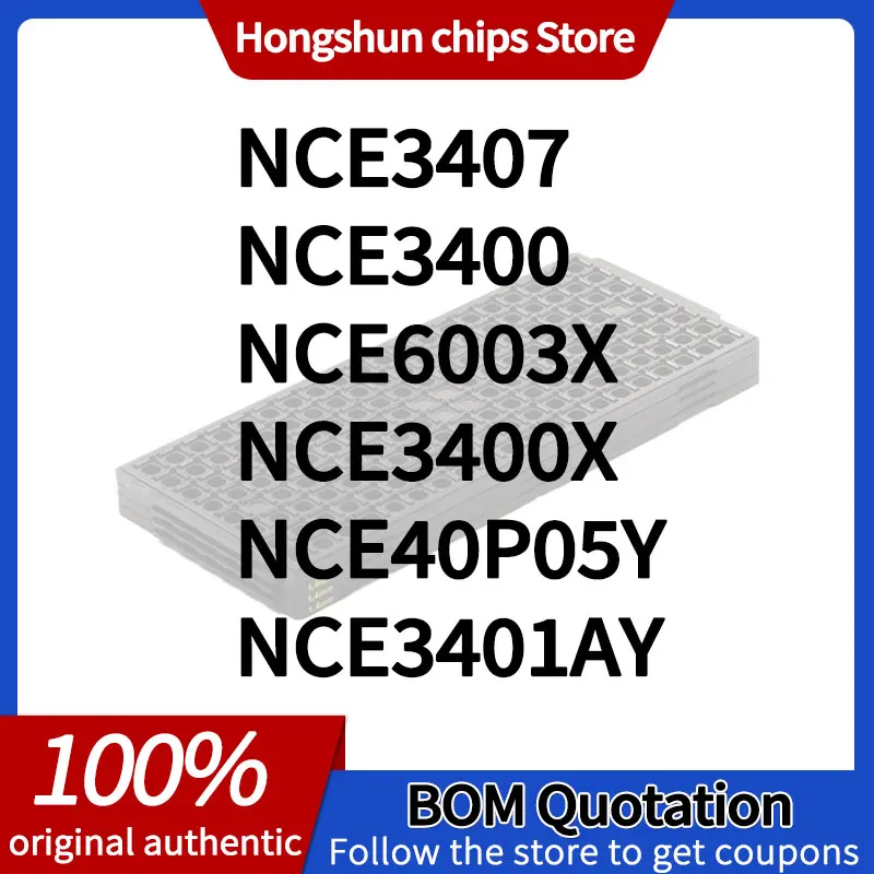 NCE3407 NCE3401 NCE6003X NCE40P05Y NCE3400 NCE3400X New version