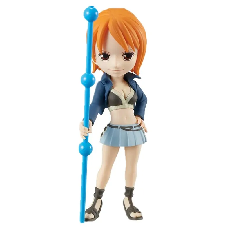 Original BANDAI BANPRSETO WCF One Piece Ruffy Zoro Sanji Nami Enies Lobby Story Anime Figur Modell Sammlung Kwaii Q Ver. Spielzeug