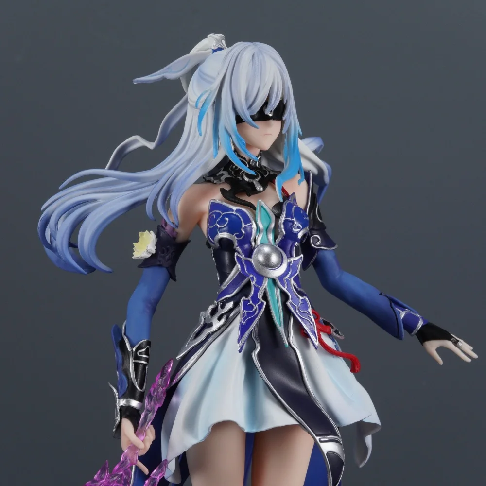 29cm/11.42in anime honkai estrela ferroviário figura jingliu figuras de ação estátua pvc desktop ornamentado coleção modelo brinquedos presentes