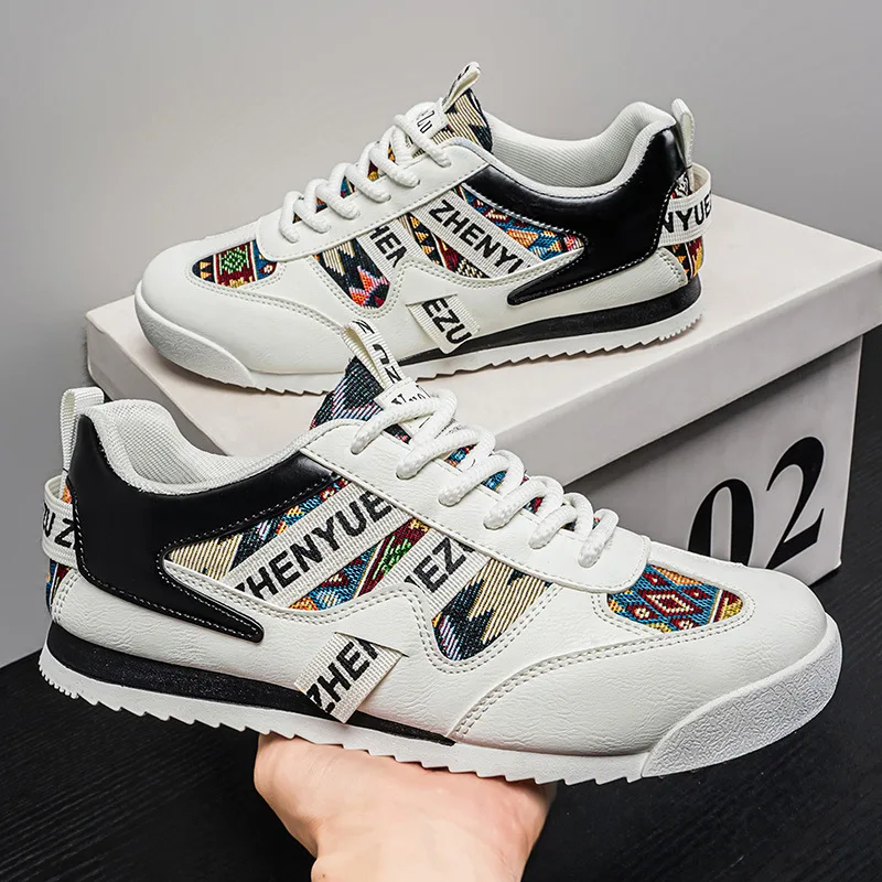 

Men's Casual Shoes Youth Student Sport Running Shoe Fashion Skateboard Shoes Men Sneakers Tennis Training Shoe Vulcanized Shoes
