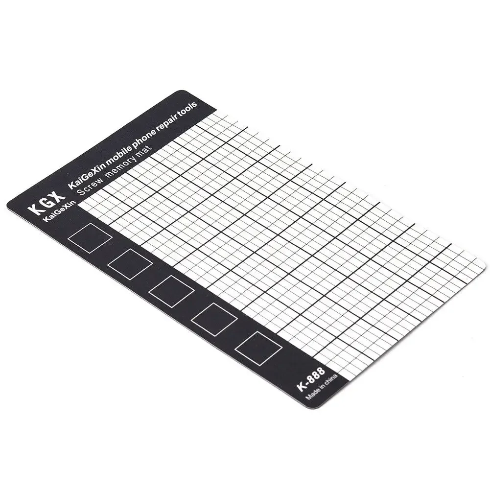 Chart Magnetic Screw Mat Memory Phone Repair Tool Tools Work Laptop Mini Mobile 145*90mm Hand 1 pezzi vendita calda