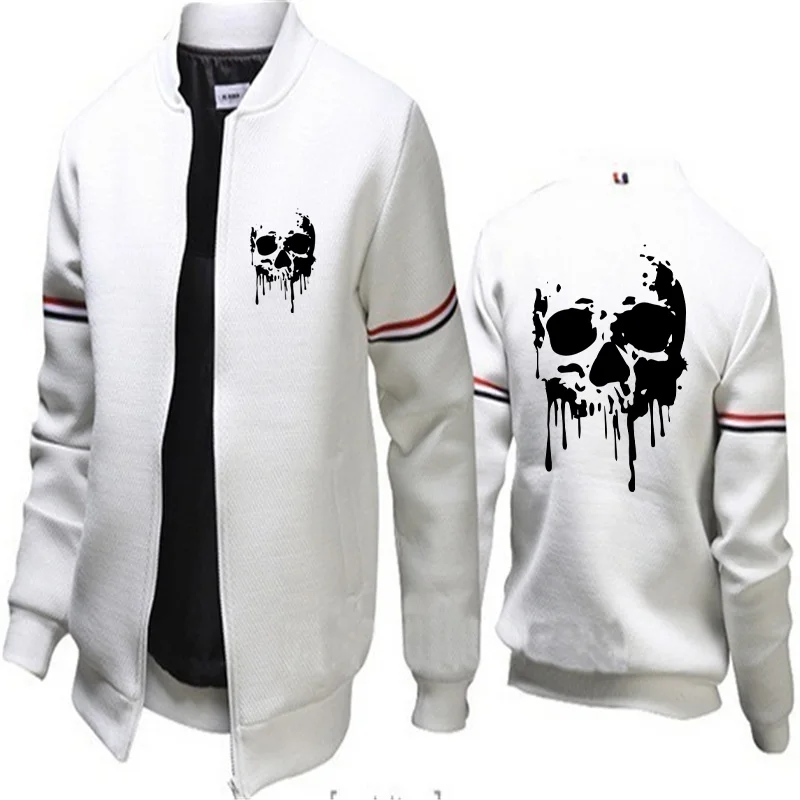 Casual Baseball Clothing Men\'s American Retro Coat Tops Pilot Jacket New Trend