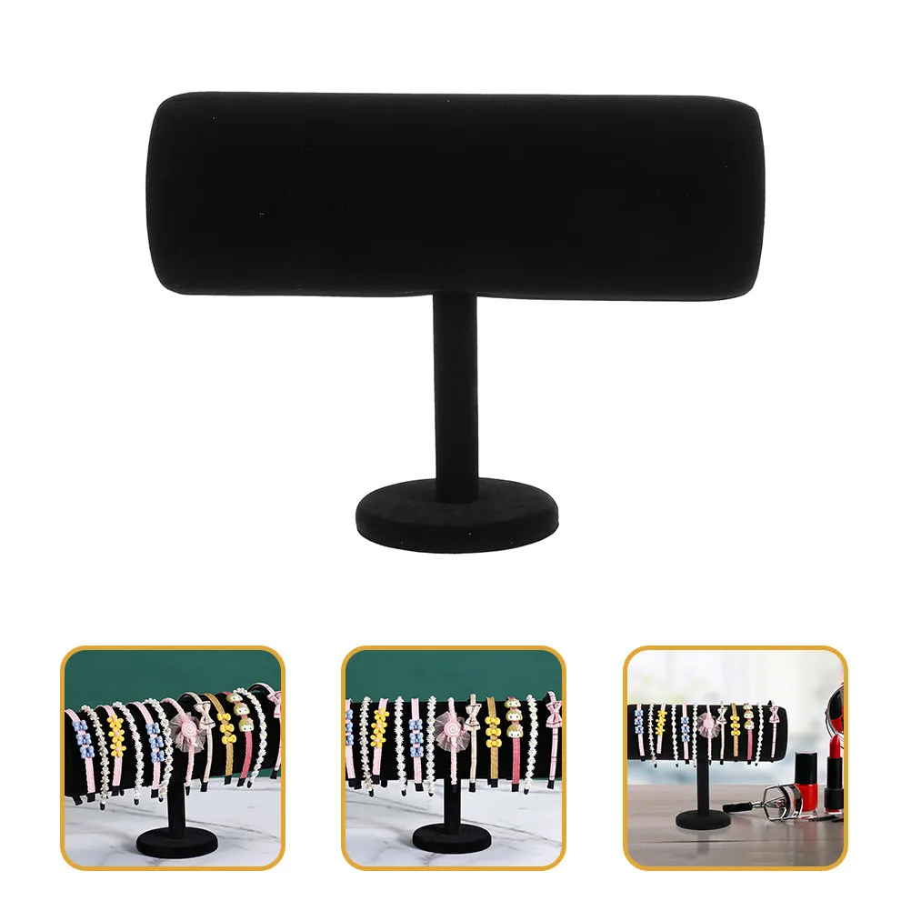 

Подставка-держатель для повязок на голову, Т-образная подставка для заколок, органайзер для демонстрации ювелирных украшений и браслетов, для путешествий и повседневного использования, подставка для демонстрации повязок на голову