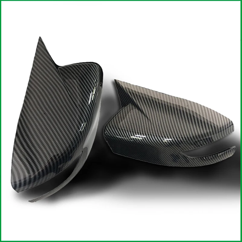 تصفيف السيارة لنيسان بولسار 2014-2017 مرآة الرؤية الخلفية غطاء قبعات تقليم مع القرن الديكور قطع غيار السيارات الملحقات #6