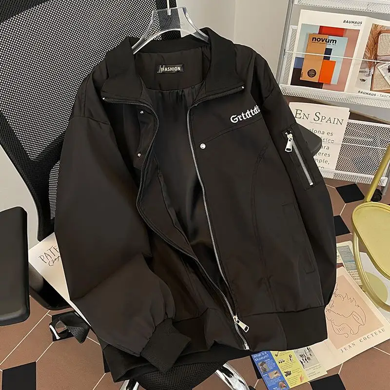 

Американская рабочая одежда Jaet, мужская повседневная винтажная Гонконгская одежда свободного кроя из ткани Ox Long Sve Youth Faion, весна A...