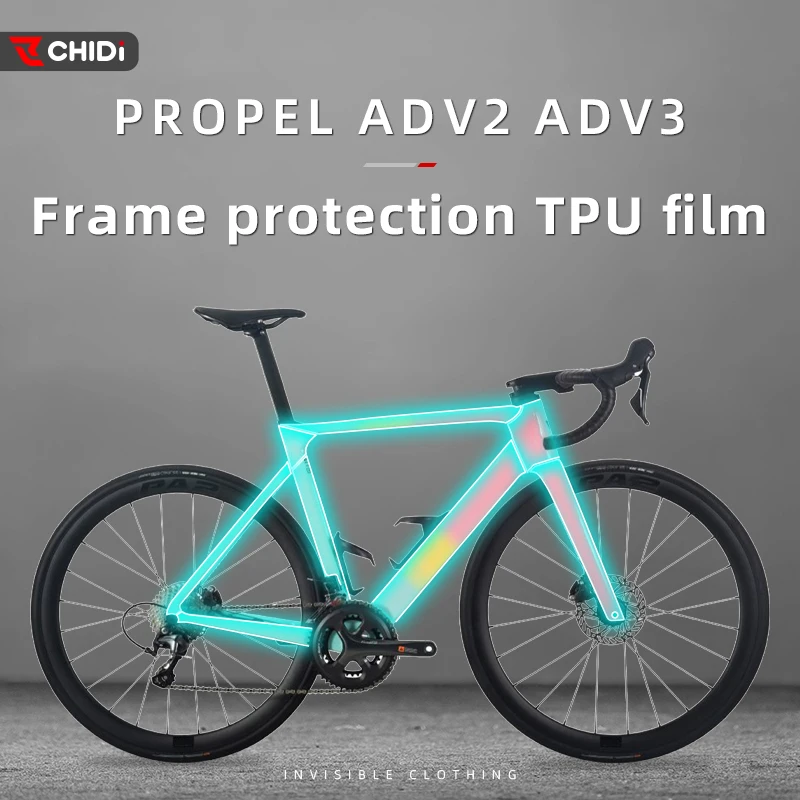 

Used For PROPEL ADV2 ADV3 FRAME Bikesticker film frame transparent protectivefilm TPU thickened material extremeprotection