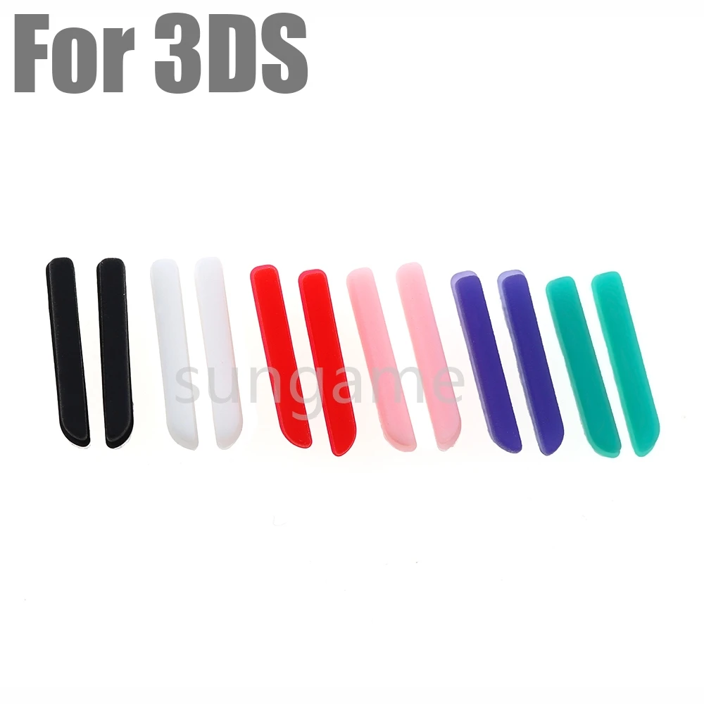 

200pair Replacement Lower Screen Rubber Pads for 3DS Rubber Feet Cover Accessories