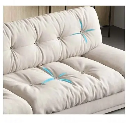 Hot sale modern simple fabric fresh sofa