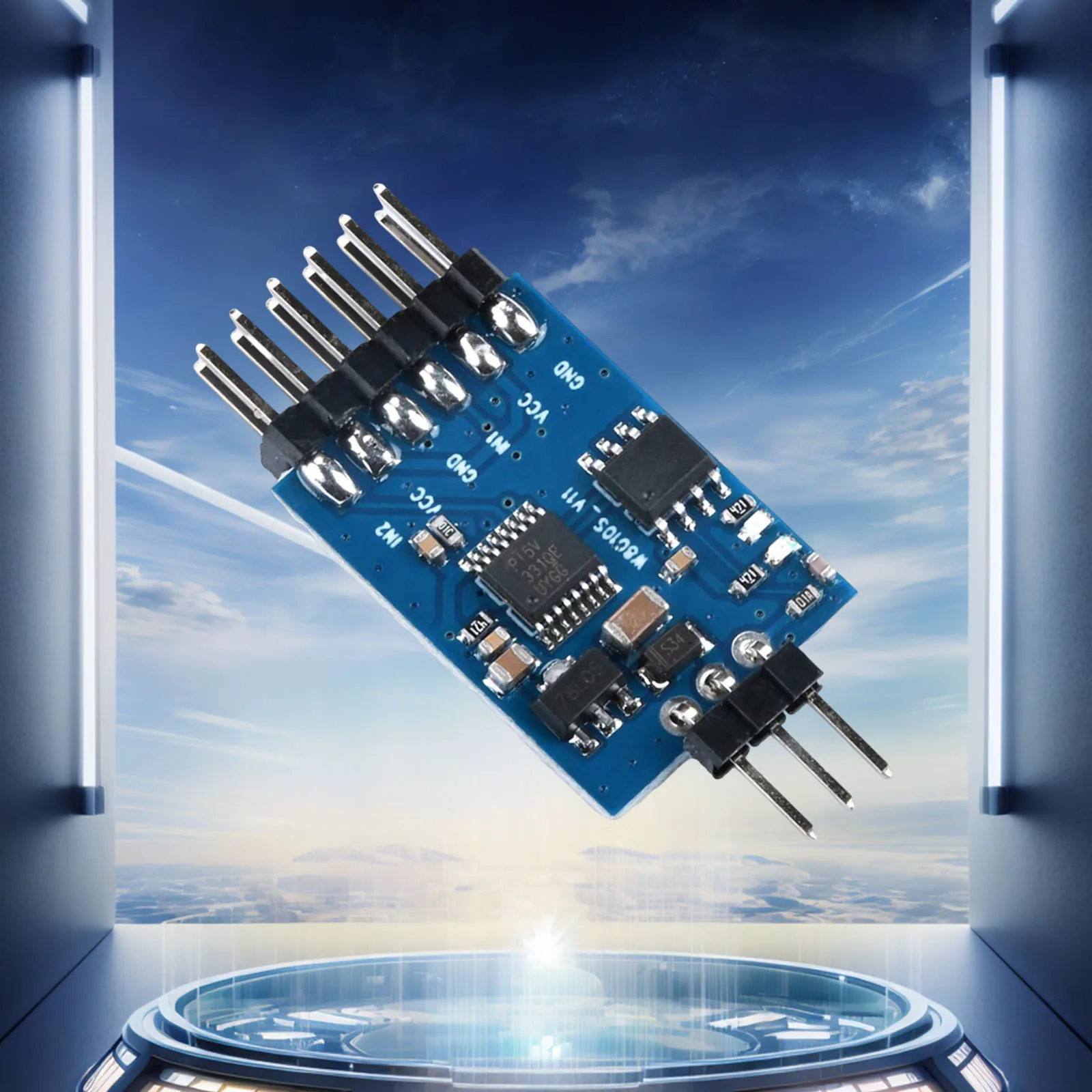3 Channel Video Switching Unit for Multiple Cameras Remote Controlled Switching Device for Hobbyists Beginners Professionals