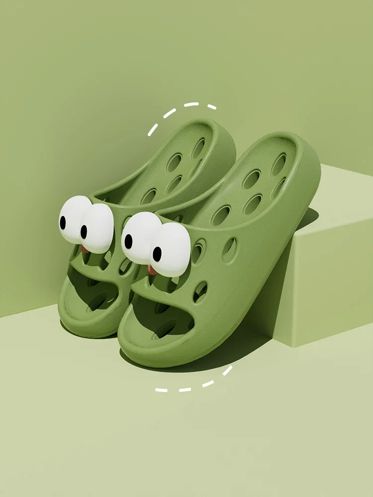 Zapatillas de baño con fugas, antideslizantes, de secado rápido, para parejas, para hombres y mujeres, uso interior en el hogar, zapatillas de ducha