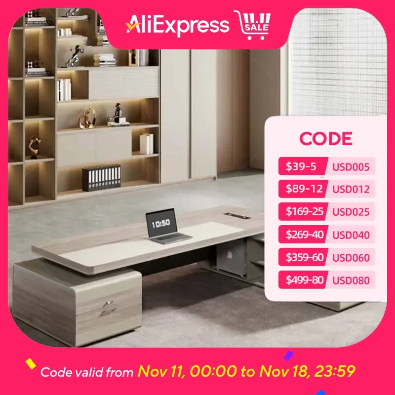 

Bedroom Large Office Desk Drawer Organizer Cheap Coffee Study Office Desk Storage Writing Mesa Ordenador Modern Furniture