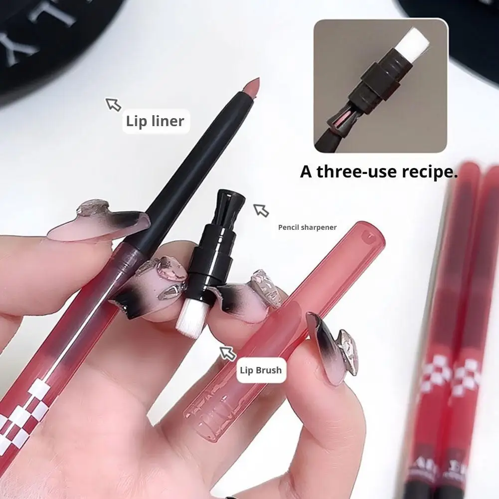 DIKALU Nude Lip Liner Long-lasting Waterproof Formula Smooth And Easy To Color Texture Keep Delicate Lip Shape All Day Long