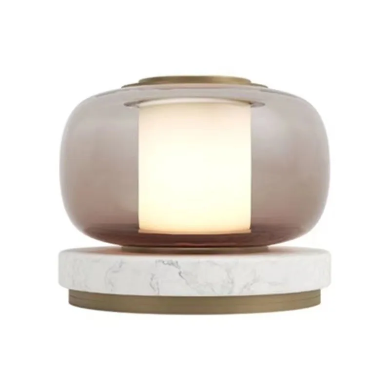 

Postmodern, minimalist, glass, desk lamp, bedroom
