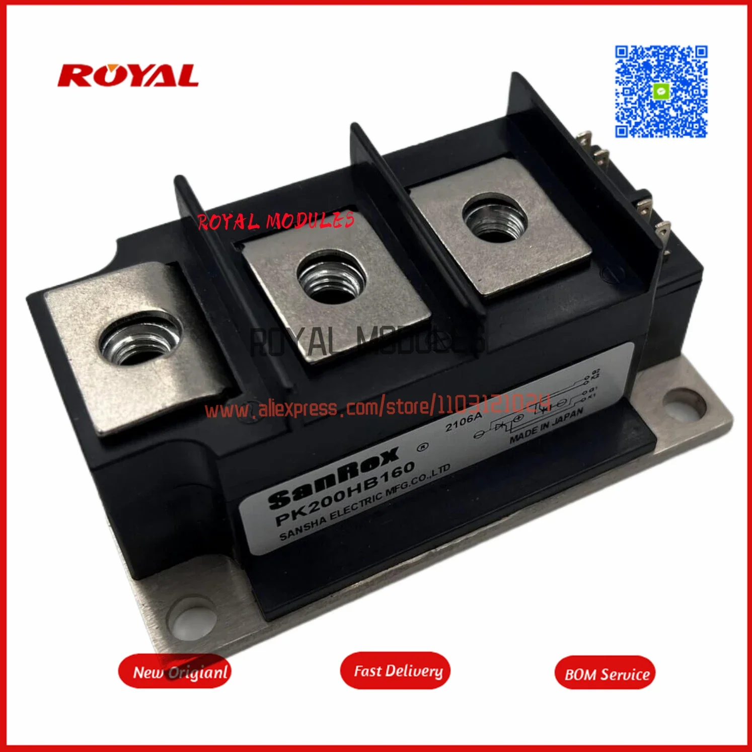 Novo módulo PK200HB160 120