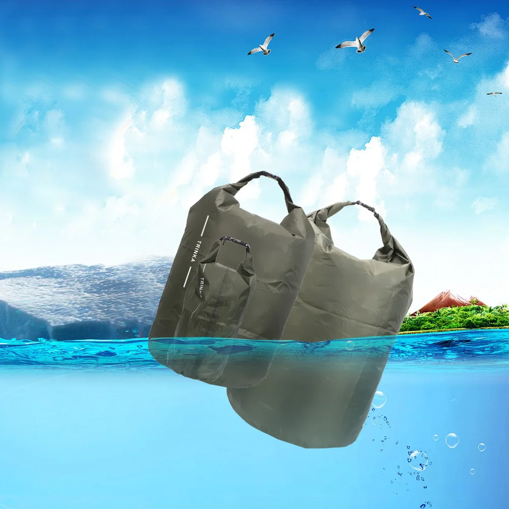 8L 40L 70L Waterproof Storage Bag Portable Dry Sack Pouch For Boating Kayaking Canoeing Floating Outdoor Traveling Carrying Bags
