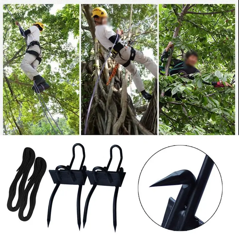 Tree Climbing Spurs Fast Climbing Tree Spikes Cats Claw Multi Tool Non-Slip Climbing Gear Spurs Climbing Trees Tool For Picking