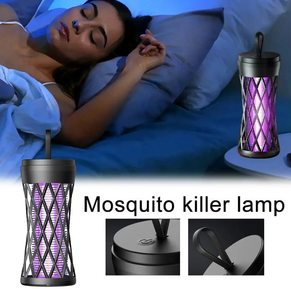 

Electric Shock Mosquito Killer Lamp Outdoor Atmosphere Light Mosquito Repellent Safe Efficient Home Mosquito Zapper Household