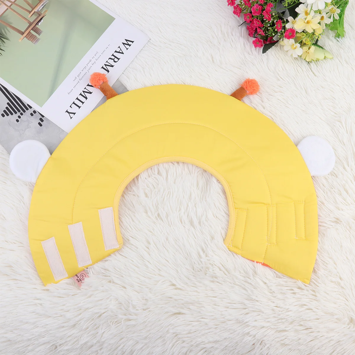 

Anti-Bite Ring Pet Recovery Collar Protective Elizabethan Dog Collar Adorable Lightweight Soft Washable for Dog Puppy
