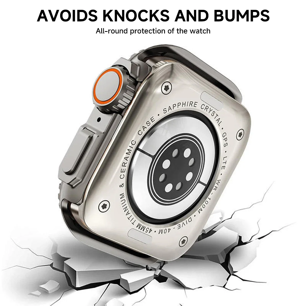 Metal Alloy Case for Apple Watch Series 11 10 46mm 9 8 7 45mm 44mm Upgrade Ultra 3/2/1 49mm Protector Frame Cover IWatch 6 5 SE