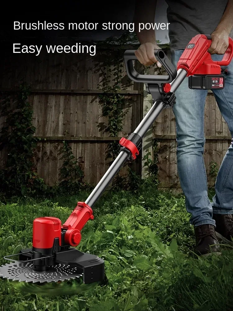 

110V/220V DEWALT Small Household Electric Lawn Mower Brushless Grass Trimmer High Power Grass Cutter Cordless C