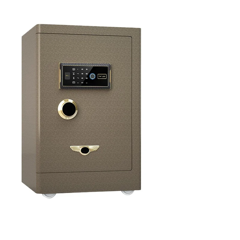

Safe 3C certification plus heavy duty anti-theft fingerprint WIFI password office with key all-steel safe anti-theft cabinet