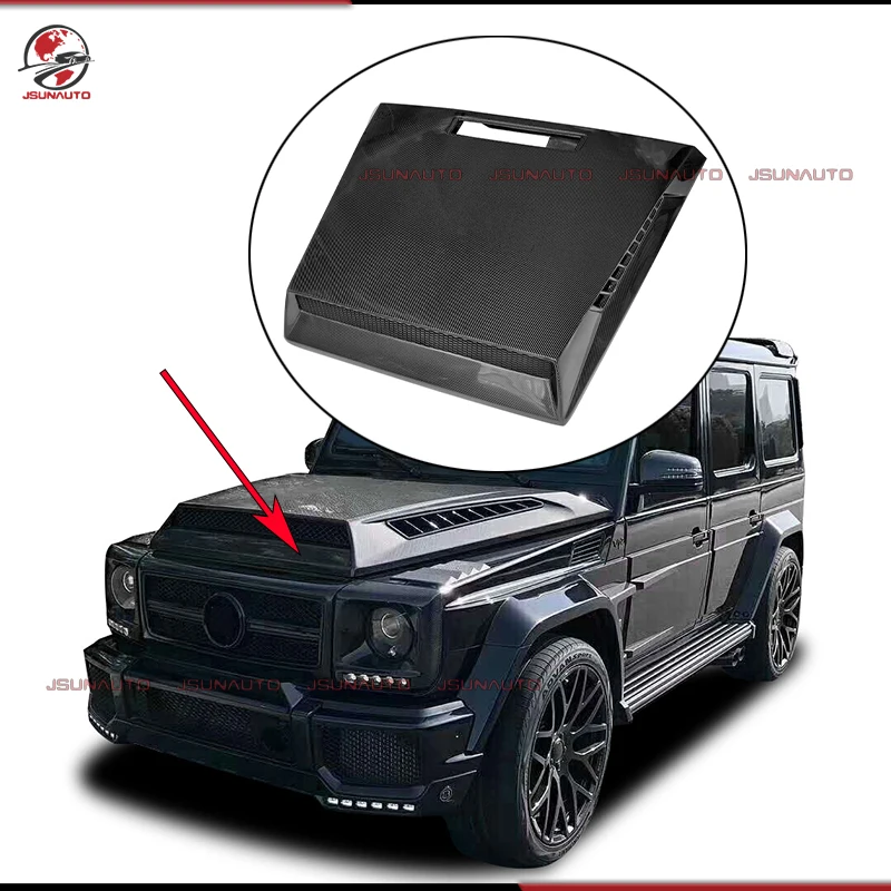 

Для Benz G Class W463 Обновление G900 Стиль Передняя крышка двигателя из углеродного волокна Для G500 G63 Автоматическая крышка капота Внешние аксессуары