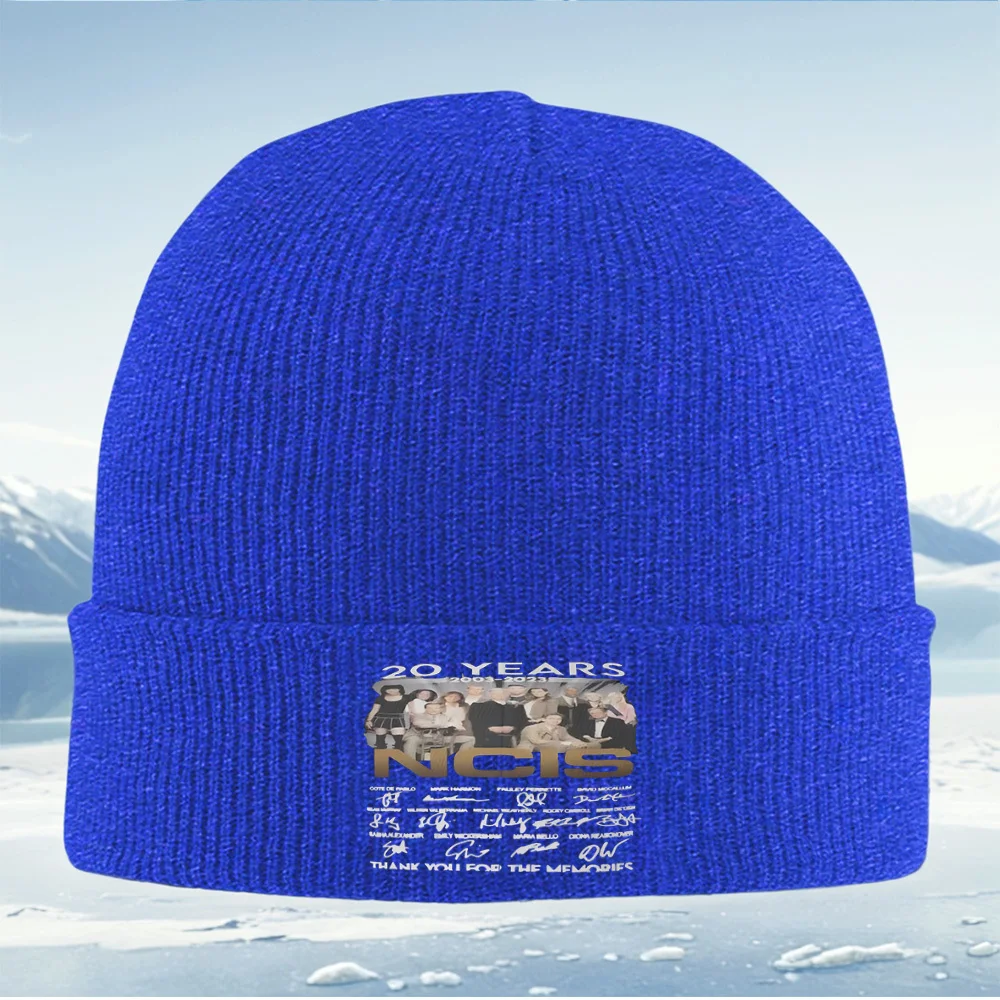 NCIS литые и подписы, двадцать лет, мужская и женская вязаная шапка унисекс, шапка-пуловер, зимняя теплая теплая рождественская уличная шапка Cyc