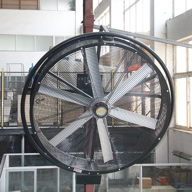 750r/min large industrial ventilation exhaust heavy ceiling fan ventilation bldc exhaust large fan for badminton court