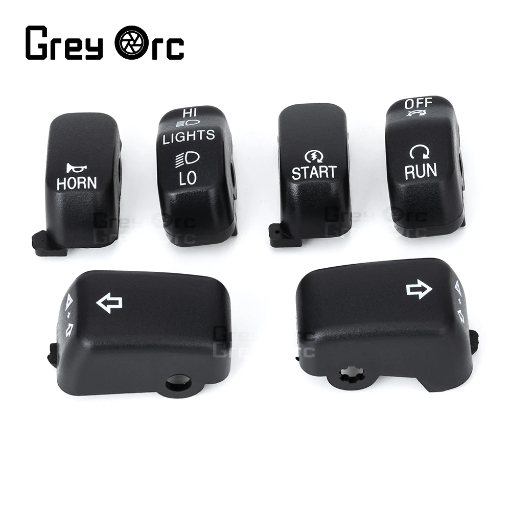 

Motorcycle Hand Control Switch Decor Covers Button Accessories For Harley VRSC Sportster Road King Dyna Softail XL883 2014-2018