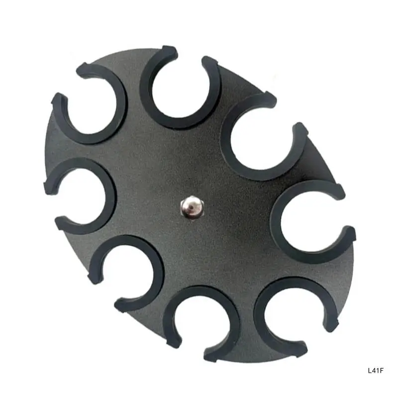 Adaptateur support micro, support rangement pour microphones à 8 emplacements, peut contenir 8 pièces