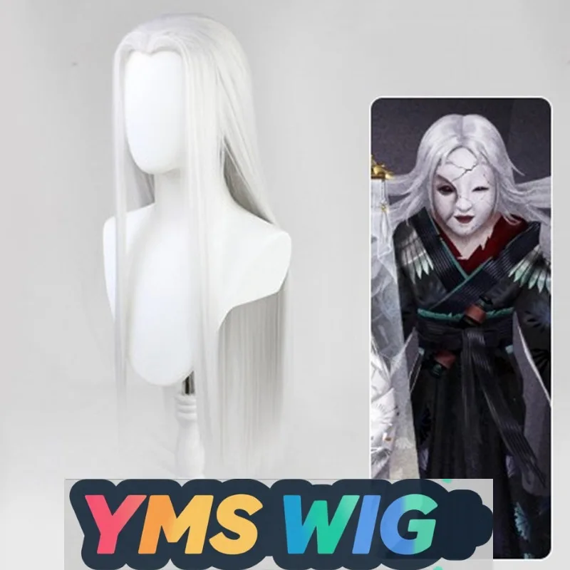 【MES WIG】 Identité V Rouge Papillon Rashomon Cosplay Perruque Interprétation Étoile Miko Mikoto Hannya Perruque