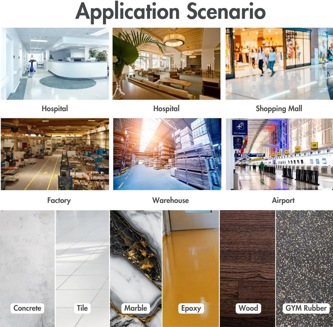 Venda quente M510S Caminhada automática atrás do limpador industrial lavar hine purificador de limpeza de piso