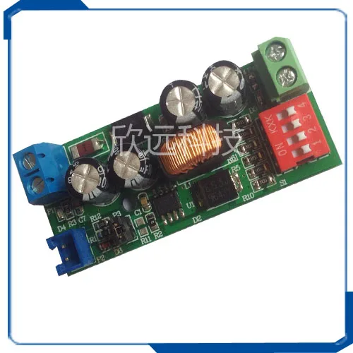 Step-Down LED Driver Module with PWM Dimming Interface High-Voltage Constant-Current Source Output for Driving Photodiodes
