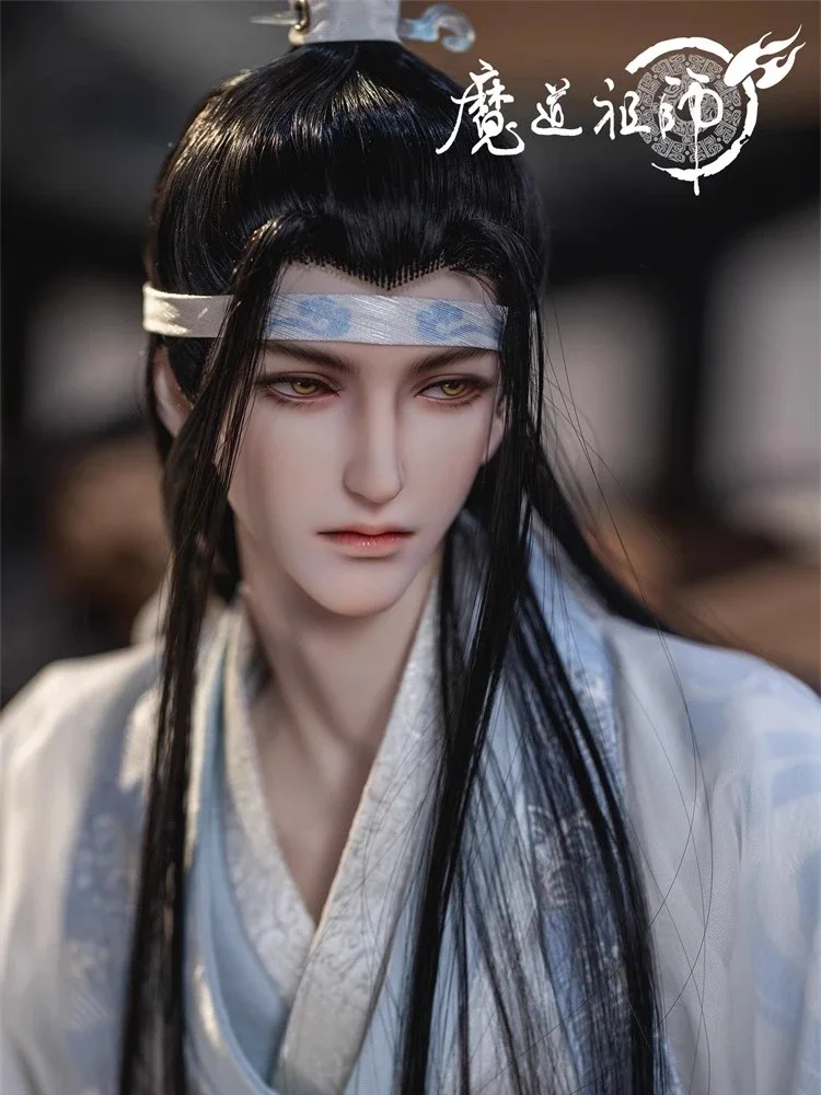 แกรนด์มาสเตอร์แห่งการเพาะปลูกปีศาจอนิเมะ BJD LAN Wangji ขนาด78ซม. รูปแบบเครื่องแต่งกายโบราณที่จำกัดตุ๊กตาขยับแขนขาได้ของขวัญในการตกแต่ง