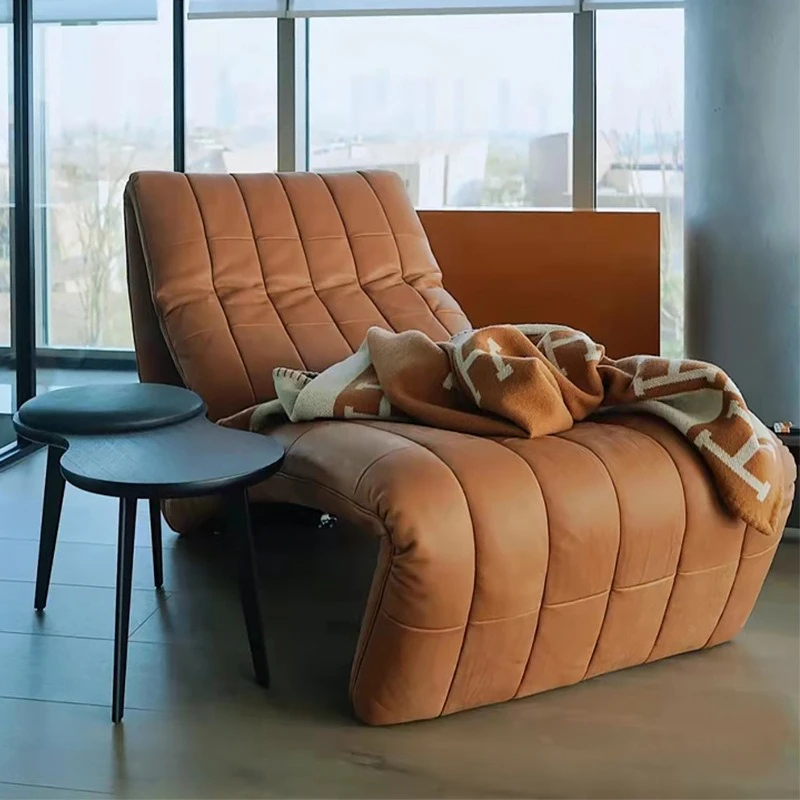 Recliner backrest adjustable folding bending special-shaped creative sofa