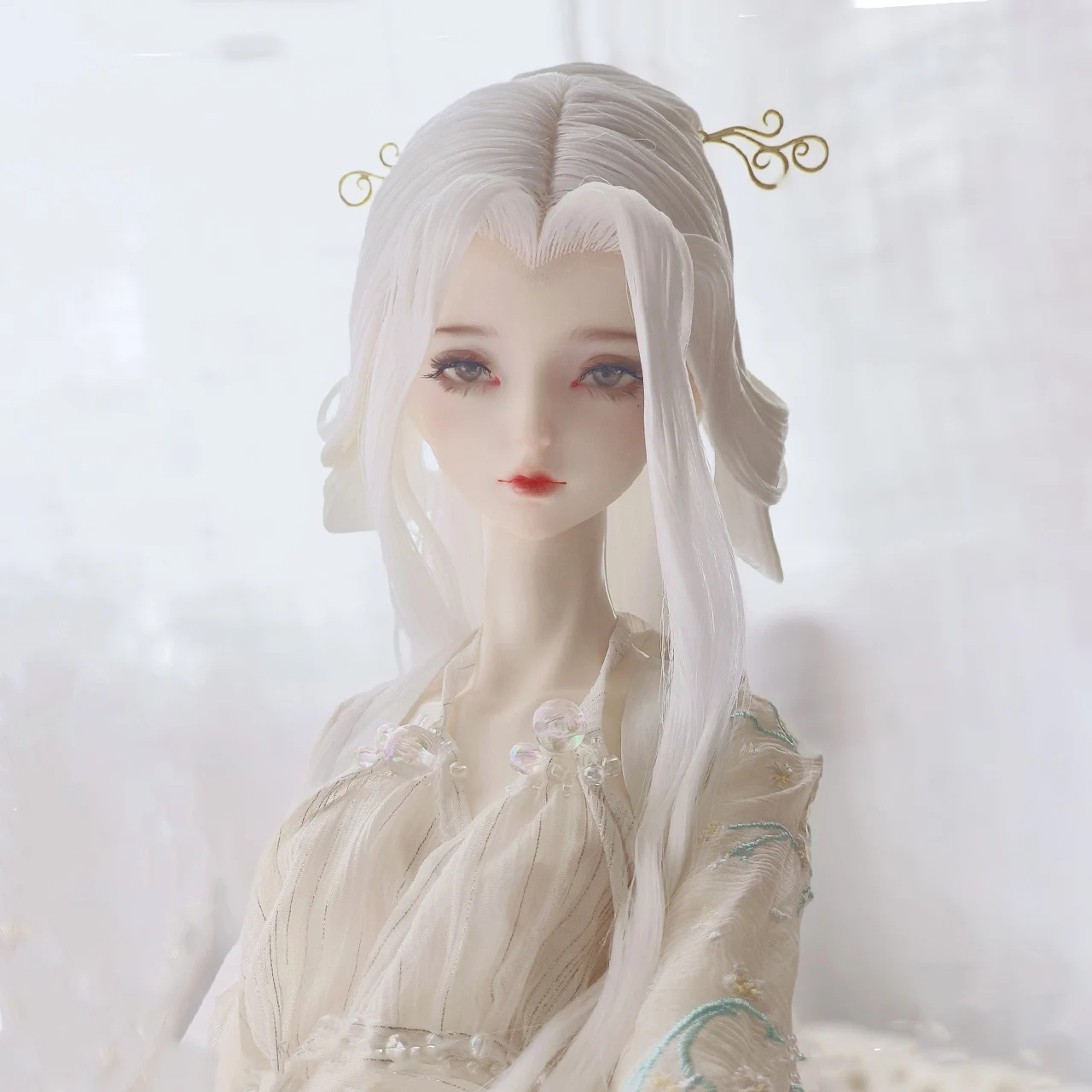 1/4 1/3 Ancient Costume BJD Wig Doll Accessories Hanfu Antique Style Hair Retro Wigs For BJD/SD MSD SD13 Big Girl SSDF C1848