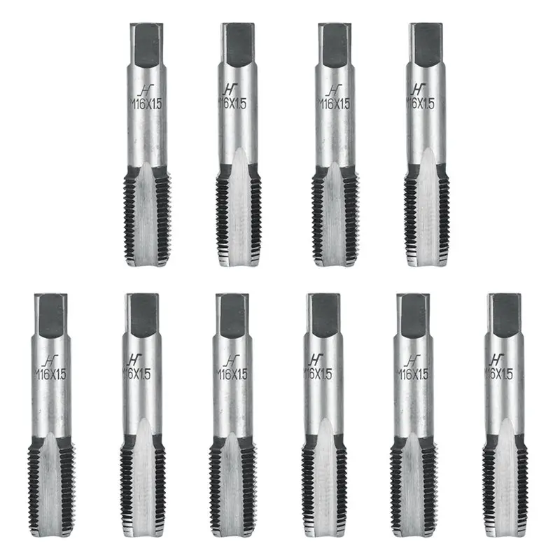 【付属品】5ペアのねじ切りタップ、ストレート溝付きハンドタップドリル、細目ねじメトリックハンドタップドリル、ねじ成形機タップビット、m16