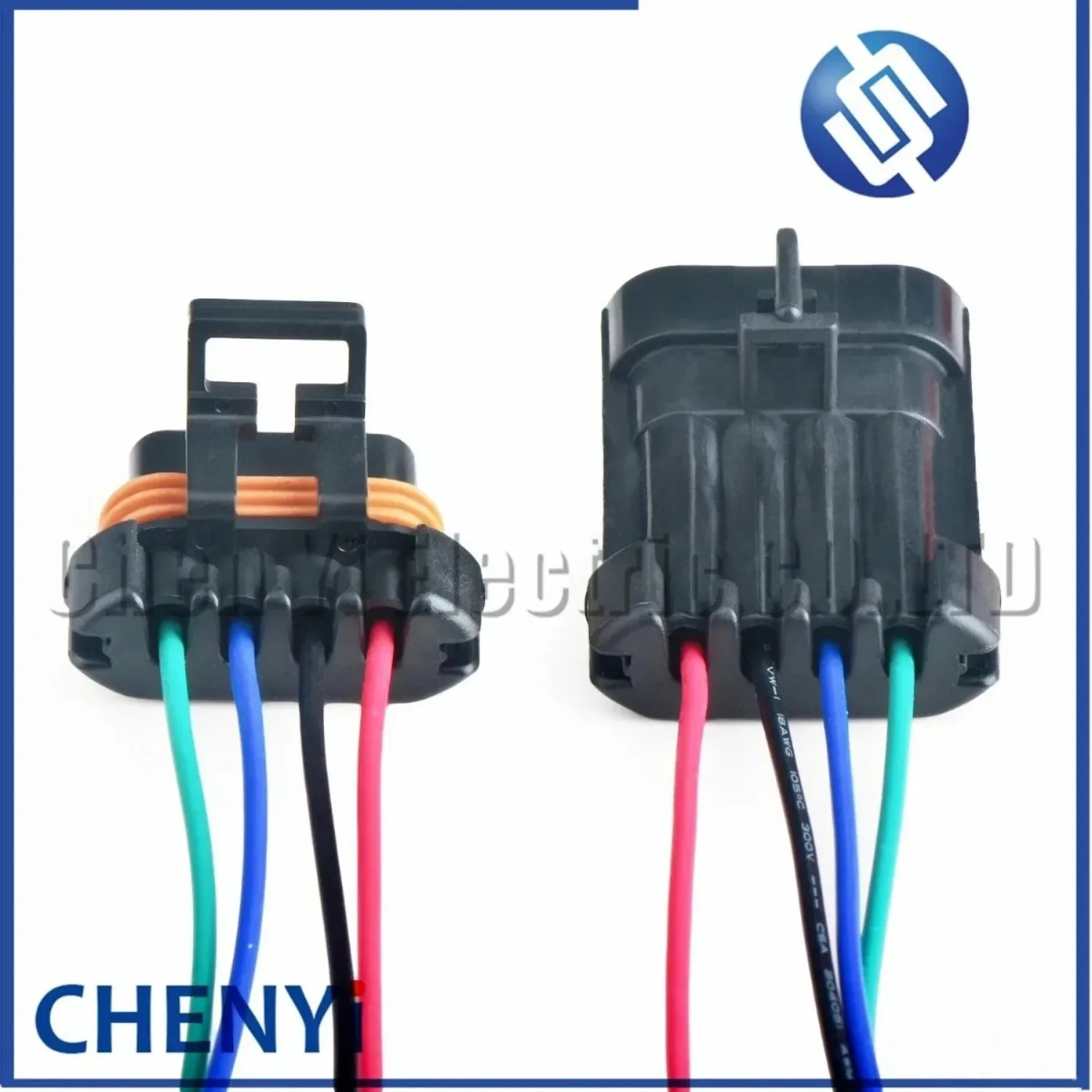 4 Pin Series Alternator Connector Coil Pack Oxygen Sensor connectors 12162144 12162102 For Toyota BUICK GM LS1 LS6