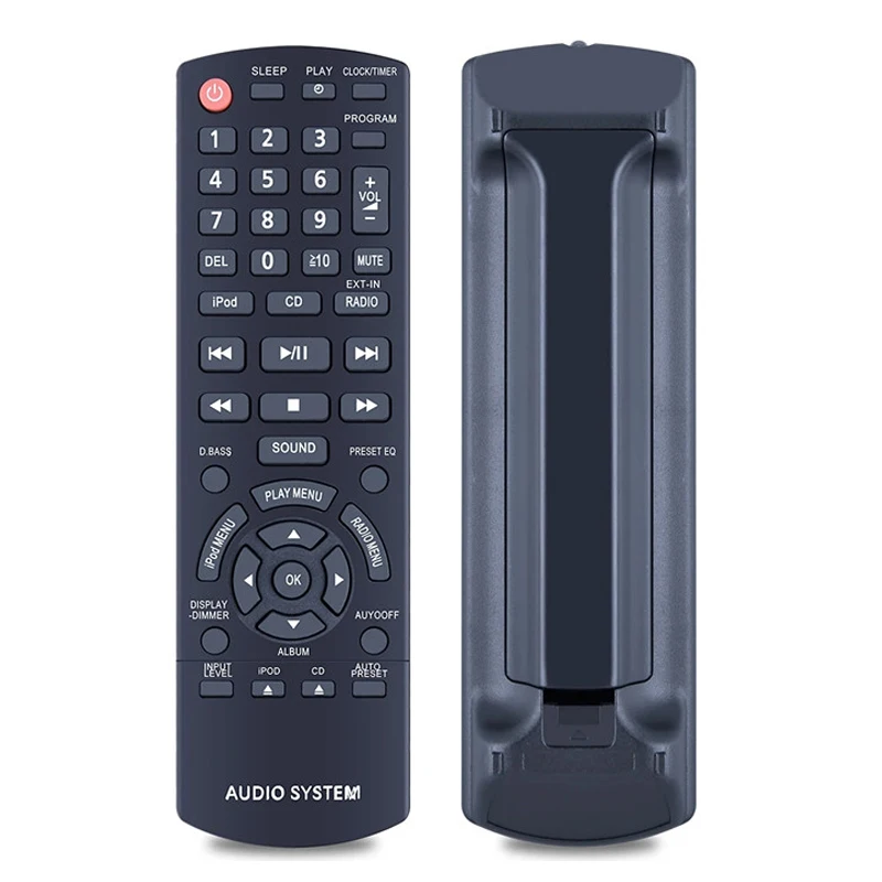 Для компактной стереосистемы Panasonic SC-HC25 SC-AKX14 SC-PMX5 Пульт дистанционного управления N2QAYB 000640 N2QAYB 000641 Замена запасных частей Для компактной стереосистемы Panasonic SC-HC25 SC-AKX14 SC-PMX5 Пульт дистанционного управления N2QAYB 000640 N2QAYB 000641 Замена запасных частей