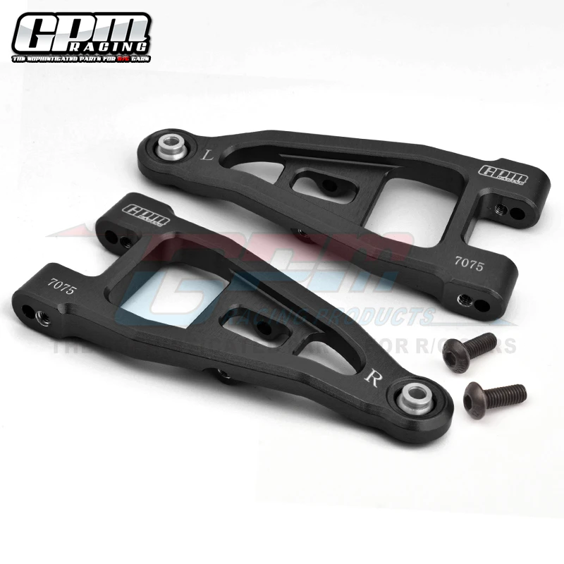 Brazos de suspensión inferiores delanteros de aluminio GPM 7075 para TAMIYA 1/10 BBX BB-01 58719